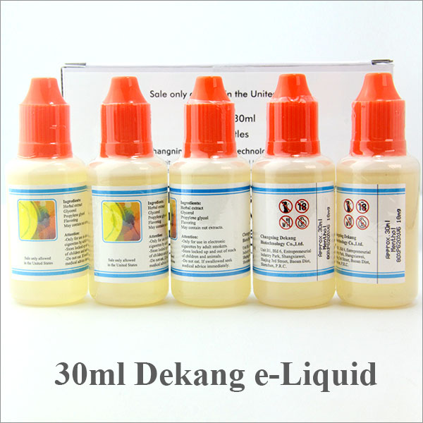 Clove / Vanilla Flavor 100% Original 30ml Dekang e-liquid online china Wholesale